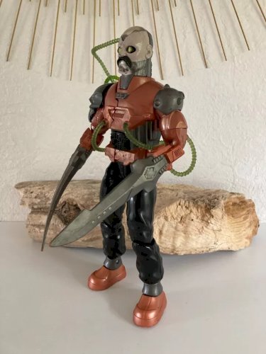 12 ⚜️ Action Man Figurine Méchant X Missions Toxic Robot Année 2003 Hasbro