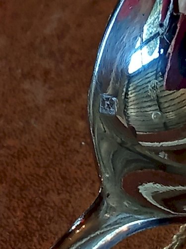 12 Anciennes Cuillère moyenne À Dessert  Ancien Couverts Ercuis Metal Argenté