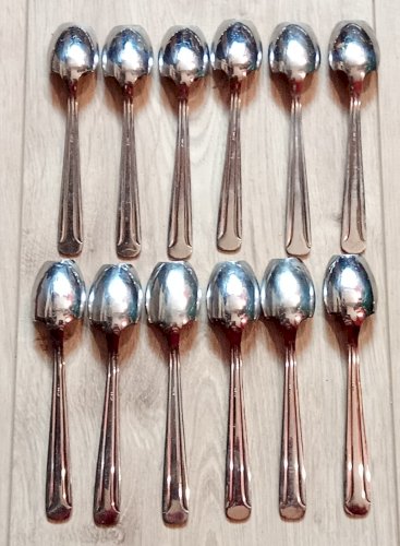 12 anciennes petites cuillères couverts agrume pamplemousse Old grapefruit Spoon