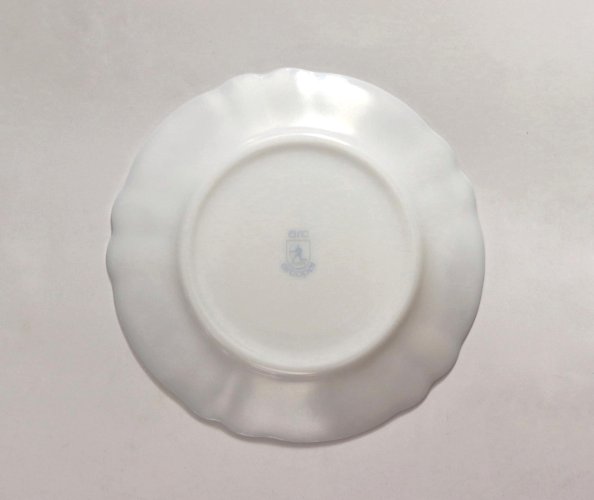 12 assiettes à dessert buissons de roses ARCOPAL