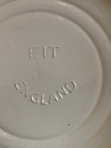 12 assiettes à dessert EIT England Ironstone 1980