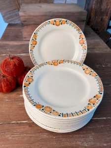 12 assiettes à dessert Saint-Amand modèle Cotentin