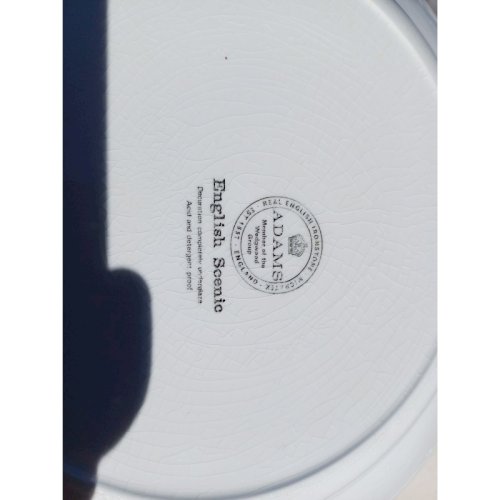 12 Assièttes en Faience de marque : Adams