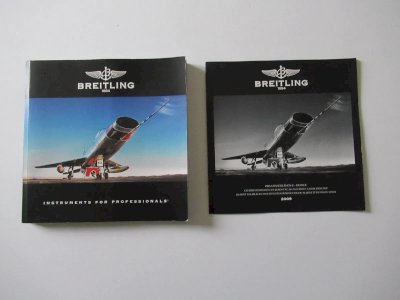 12 ⚜️ CHRONOLOG 09 Breitling Watches Book Edition 2009 with Price List ⌚
