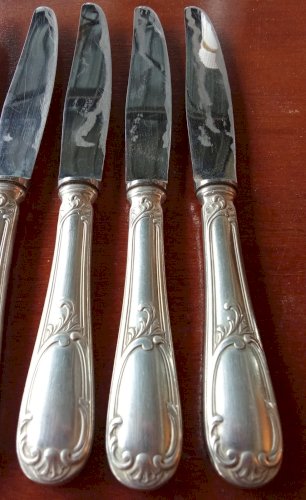 12 Couteaux Couverts Anciens Métal Art De La Table Ancien