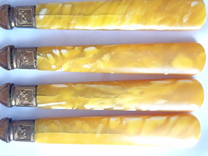 12 fourchettes à crustacés anciennes 1910