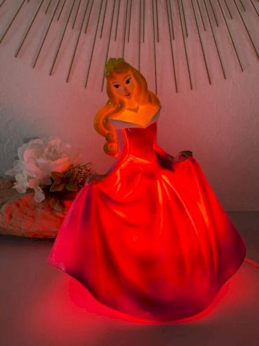 12 ⚜️Lampe de Chevet Aurore La Belle Au Bois Dormant Disney Veilleuse Décoration
