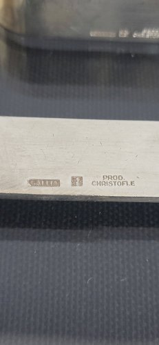12 porte couteau Christofle Gallia