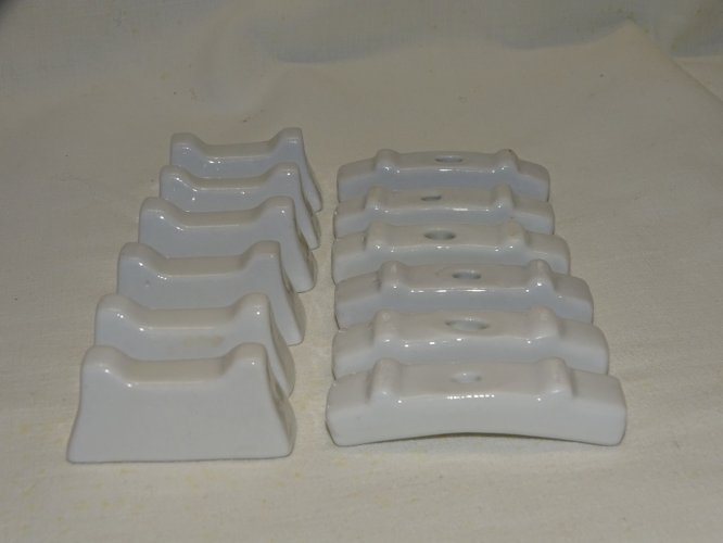 -12 PORTE COUTEAUX CERAMIQUE BLANCHE sans Marque DECO TABLE COLLECTION   D