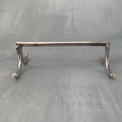 12 support porte repose couteaux métal argenté 6gr orfèvrerie de CHAMBLY France