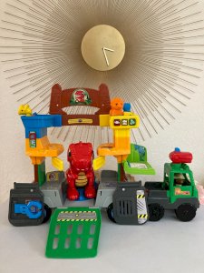 1224⚜️ Tut Tut Copains Vtech Super Camion-Parc S.O.S Dinos Dinosaure 1-5 Ans