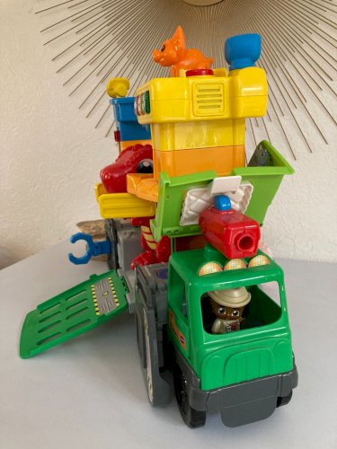 1224⚜️ Tut Tut Copains Vtech Super Camion-Parc S.O.S Dinos Dinosaure 1-5 Ans