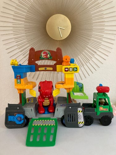 1224⚜️ Tut Tut Copains Vtech Super Camion-Parc S.O.S Dinos Dinosaure 1-5 Ans