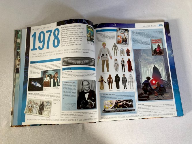 1225⚜️ Livre Générations Star Wars La Chronique Illustrée de 30 Ans D'aventures