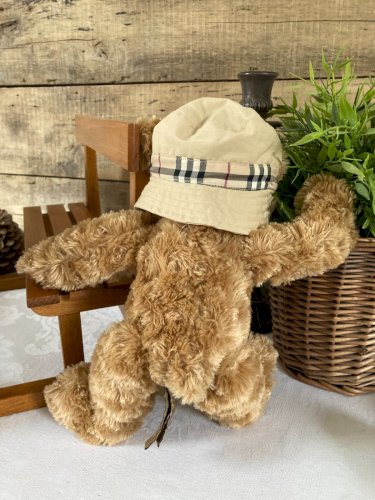 1225⚜️ Peluche Doudou De Collection Ours Burberry Fragrances Année 2006