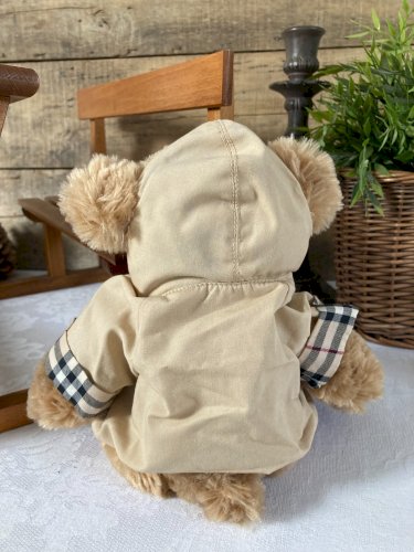 1225⚜️ Peluche Doudou De Collection Ours Burberry Fragrances Année 2007