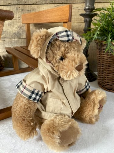 1225⚜️ Peluche Doudou De Collection Ours Burberry Fragrances Année 2007