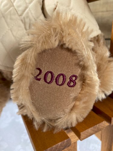 1225⚜️ Peluche Doudou De Collection Ours Burberry Fragrances Année 2008