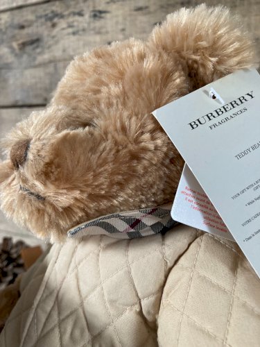 1225⚜️ Peluche Doudou De Collection Ours Burberry Fragrances Année 2008