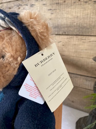 1225⚜️ Peluche Doudou De Collection Ours Burberry Fragrances Année 2009