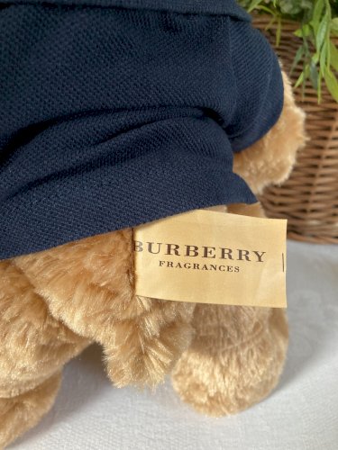 1225⚜️ Peluche Doudou De Collection Ours Burberry Fragrances Année 2010