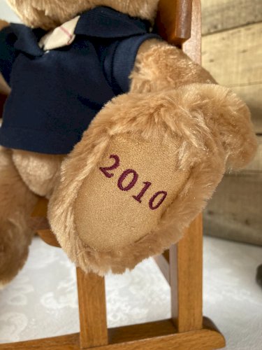 1225⚜️ Peluche Doudou De Collection Ours Burberry Fragrances Année 2010