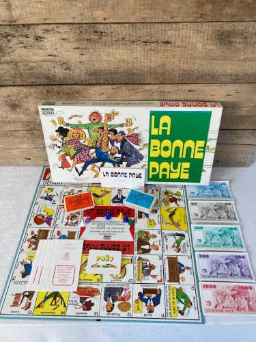 126⚜️ Ancien Jeu de Société La Bonne Paye Miro-Meccano Vintage