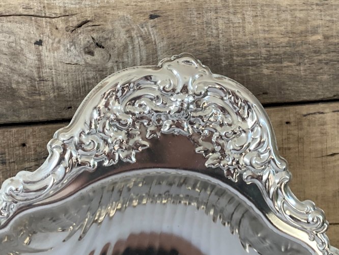 126⚜️ Déco Ancien Plat Coquille Saint Jacques en Plaqué Argent Silver Plated