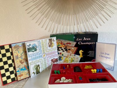 14⚜️ Jeu De Société Dujardin Les Jeux Classiques Complet Dames Dada Jeu De L'oie