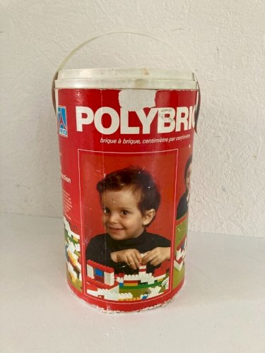 15⚜️ Ancien Jeu De Construction Polybric Brique à Brique Jouets FRYD Vintage