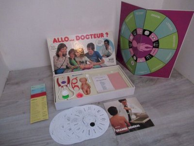 15⚜️ Ancien Jeu De Société Allo Docteur Editions Gay-Play Complet Vintage