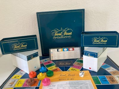 15⚜️ Ancien Jeu De Société Trivial Pursuit Parker Édition Genus
