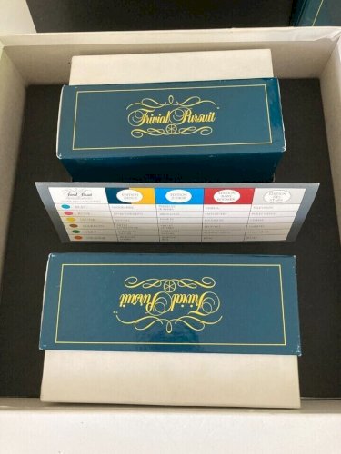 15⚜️ Ancien Jeu De Société Trivial Pursuit Parker Édition Genus