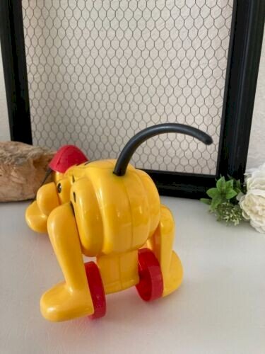 15⚜️ Ancien Jouet Le Chien à Trainer Rufo Playskool en Plastique Vintage