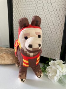 15⚜️ Peluche Doudou Le Lama Minecraft Hauteur 30 Cm Bandai
