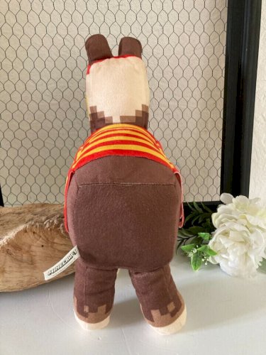 15⚜️ Peluche Doudou Le Lama Minecraft Hauteur 30 Cm Bandai