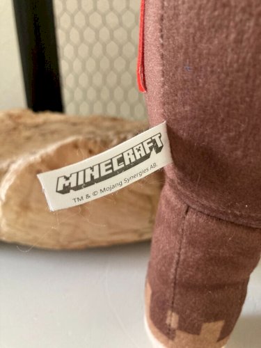 15⚜️ Peluche Doudou Le Lama Minecraft Hauteur 30 Cm Bandai