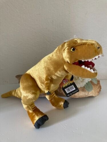 15⚜️Peluche Doudou Jurassic Park T-Rex 30 eme Neuf Avec Étiquette H30 Cm Nicotoy