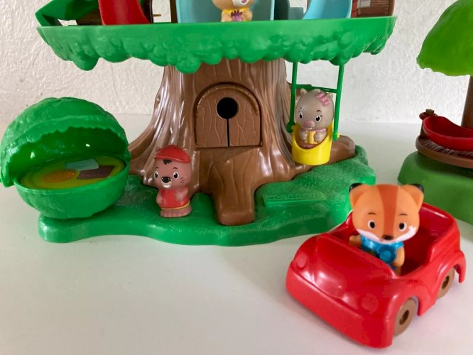 16⚜️ L'arbre Magique Vulli Des Klorofil + La Cascade Fantastique 5 Figurines