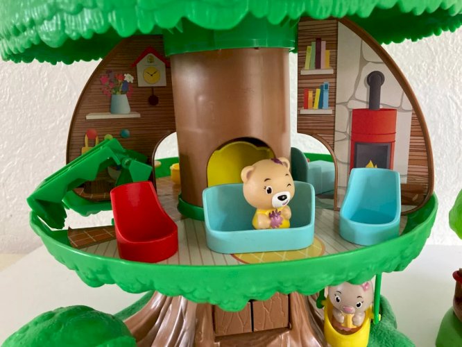 16⚜️ L'arbre Magique Vulli Des Klorofil + La Cascade Fantastique 5 Figurines