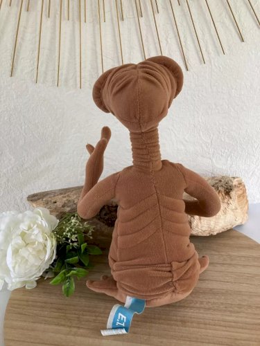 16⚜️ Peluche Doudou E.T l'extra-Terrestre Universal Toysrus Hauteur 30 Cm