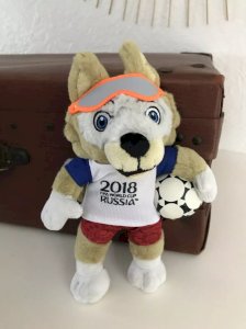 16⚜️ Official Fifa 2018 Russia World Cup Mascot Plush Zabivaka