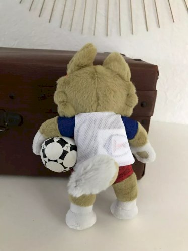 16⚜️ Peluche Mascotte Officielle Fifa 2018 Russie Coupe du Monde Foot Zabivaka