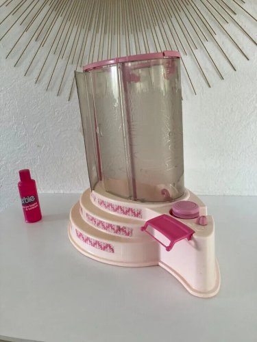 18 ⚜️ Ancienne Salle de Bain de Rêve Barbie Baignoire Mattel Année 1985 Vintage