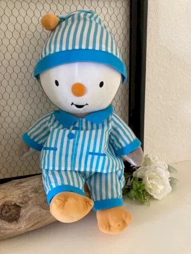 18⚜️ Peluche Doudou Range Pyjama T'Choupi Jemini Hauteur 45 Cm Debout