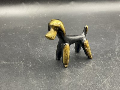 1950's Walter Bosse design bronze dog