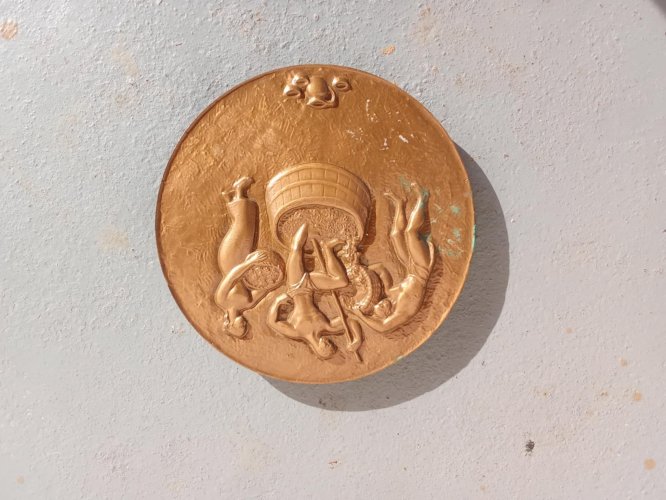 1968 - Georges Guiraud. France, Médaille, Bacchante