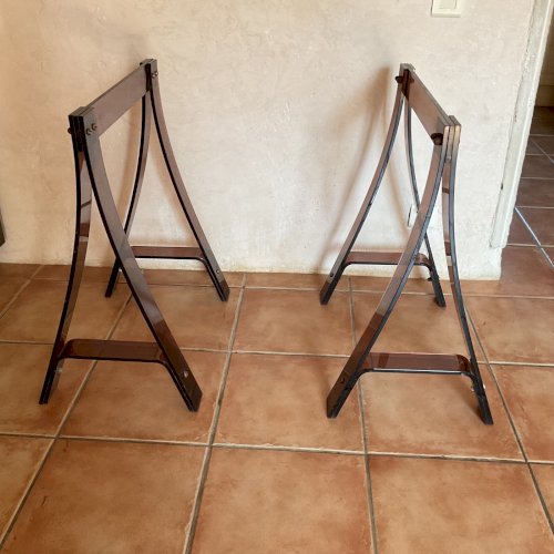 1970 MICHEL DUMAS MAHEY PERGAY TRETEAUX BUREAU TABLE POST-MODERNISTE SPACE-AGE