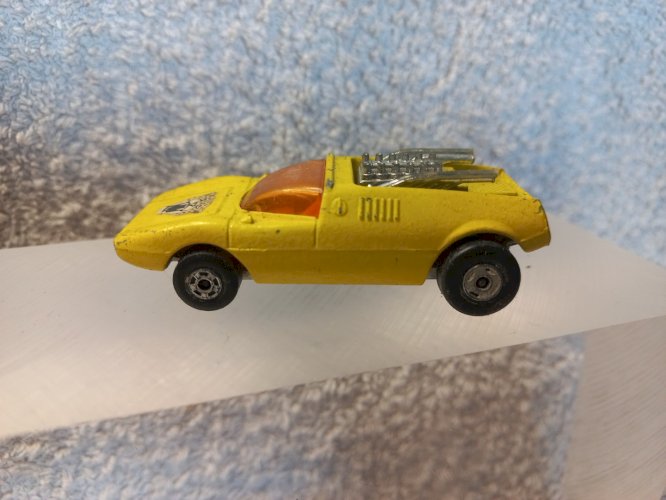 1971 Mod Rod Yellow Hot Wheels Race Car Matchbox Made England.......2089.16
