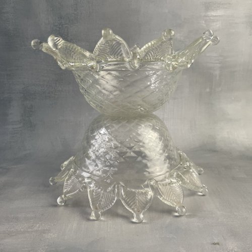 2 abat-jour tulipe globe verre de Murano pièce pour lustre vénitien classique